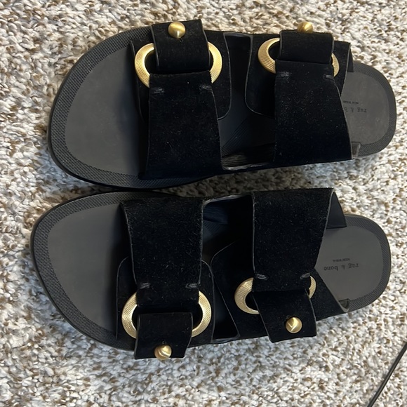 🆕Rag & Bone BLACK sandal size 38.5 - Picture 4 of 4